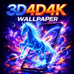 أيقونة 3D 4D 4K Live Wallpaper