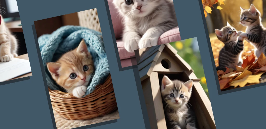 Cute Cat Wallpaper HD screenshot